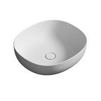 Parisi Pod 500x450 Bench Basin - Matte White - VA14.01