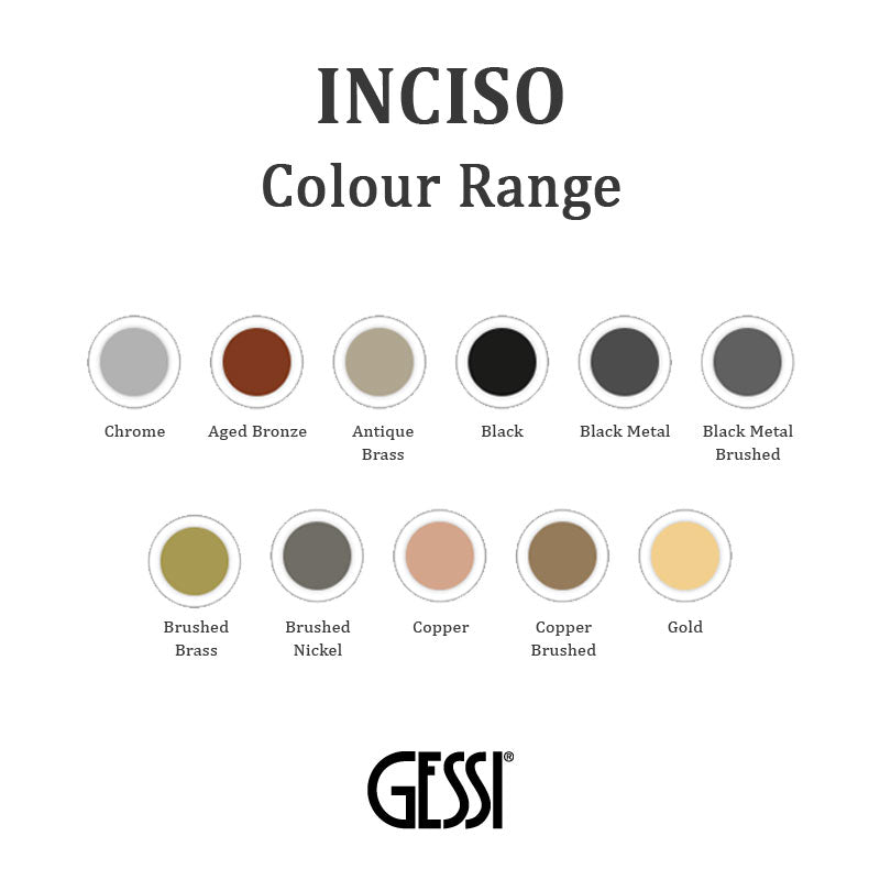 Gessi Inciso Standing Brush Holder Colour Swatch