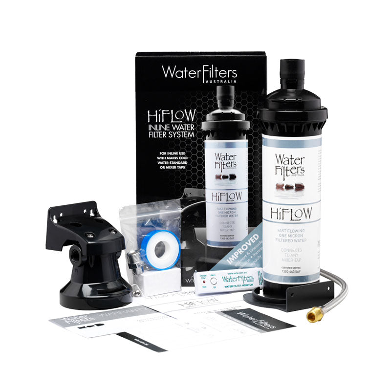 Water Filters Australia HiFlow Inline Water Filter System Kit