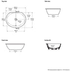 Victoria + Albert Kaali 46 Basin specifications