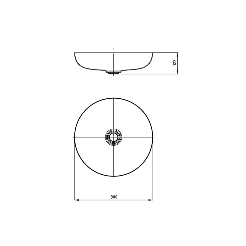Kaldewei Miena Bowl Round Specification
