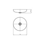 Kaldewei Miena Bowl Round 450mm Specification