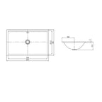 KALDEWEI Silenio Undercounter Basin 634 x 391mm