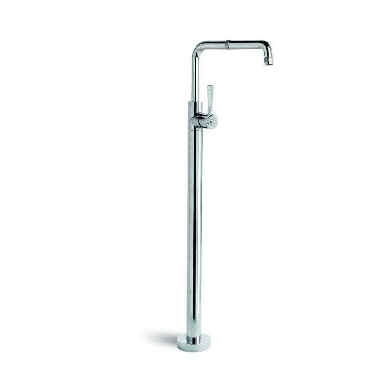 Brodware Industrica Floor Mounted Bath Mixer with Swivel Spout 