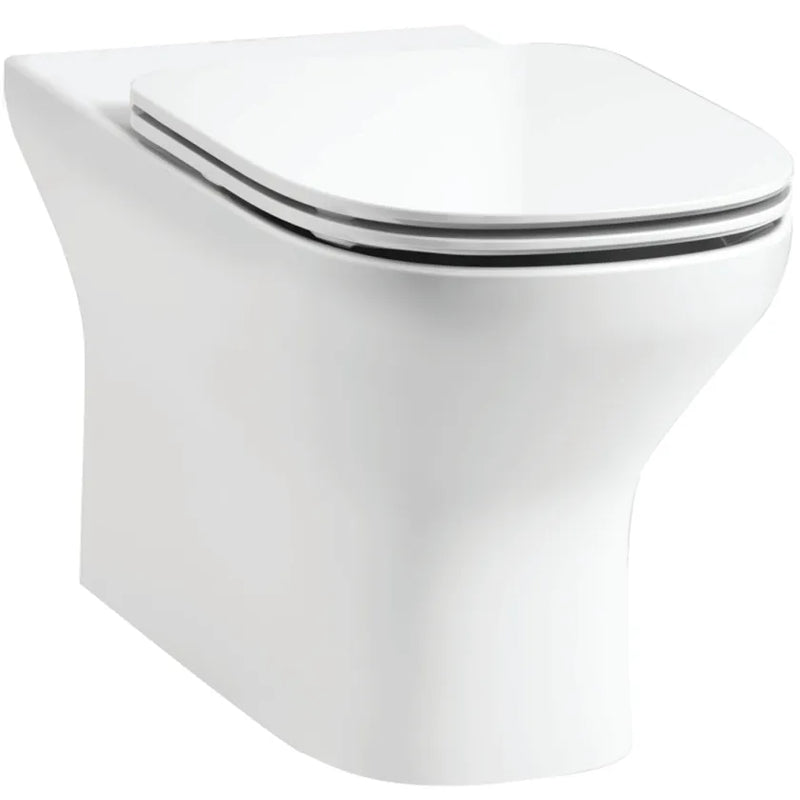 Kohler ModernLife Wall Faced Toilet with Slim Seat - Back Entry / P Trap - 78463A-0