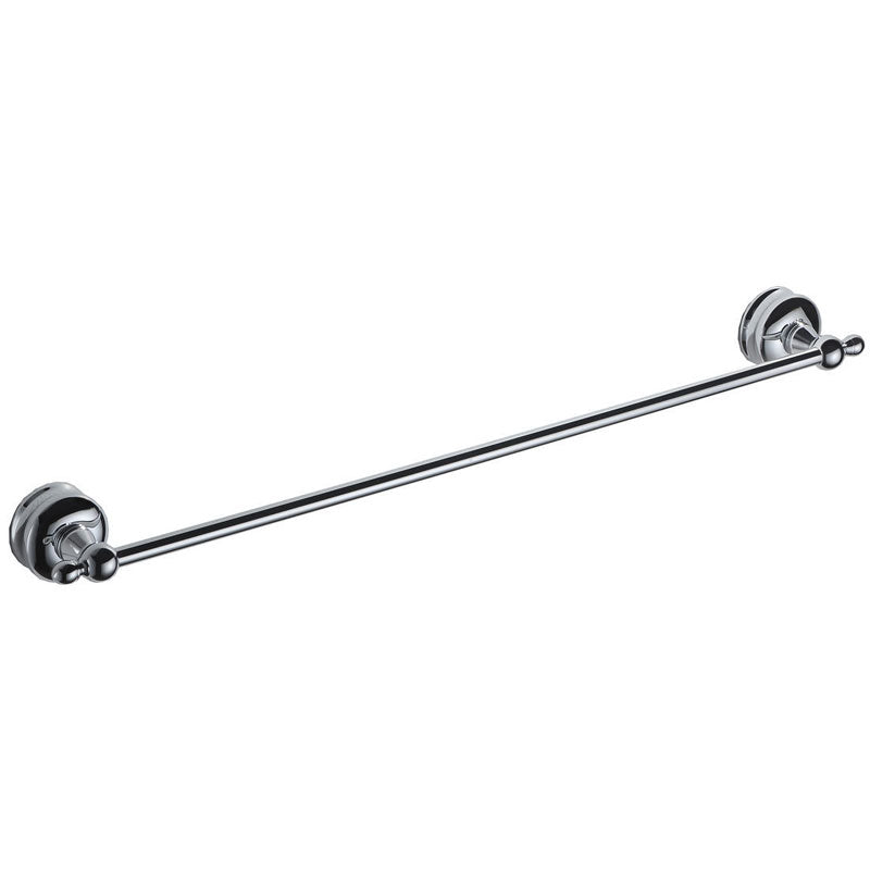 PLD Kingston Single Towel Rail 800mm - Chrome