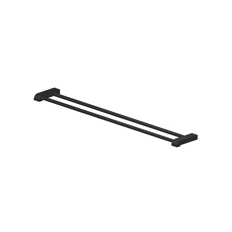 Gareth Ashton Double Towel Rail 760mm - Black