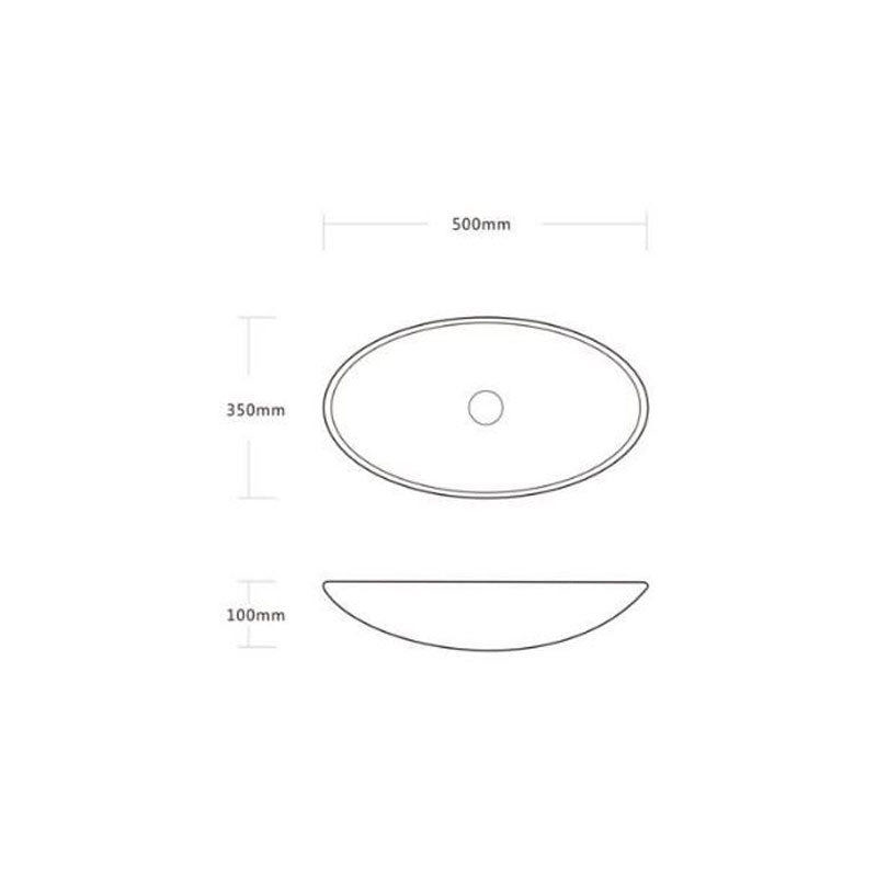 Ledin Sarina Above Counter Basin Spec