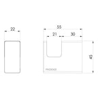  Phoenix Lexi MKII Robe Hook - Specification