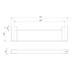 Phoenix Lexi MKII Shower Shelf - Specification