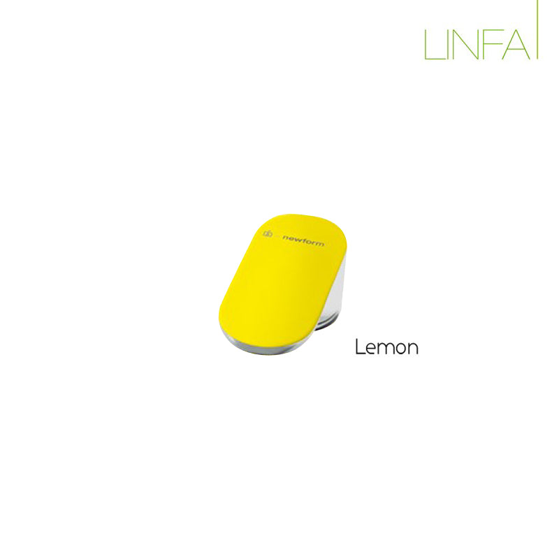 Newform Linfa Wall Mixer with Diverter Lemon