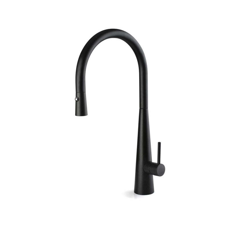 Linsol Giacomo Pull Out Sink Mixer Matte Black