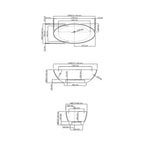 Dadoquartz - London 1740 Bathtub -  Specification