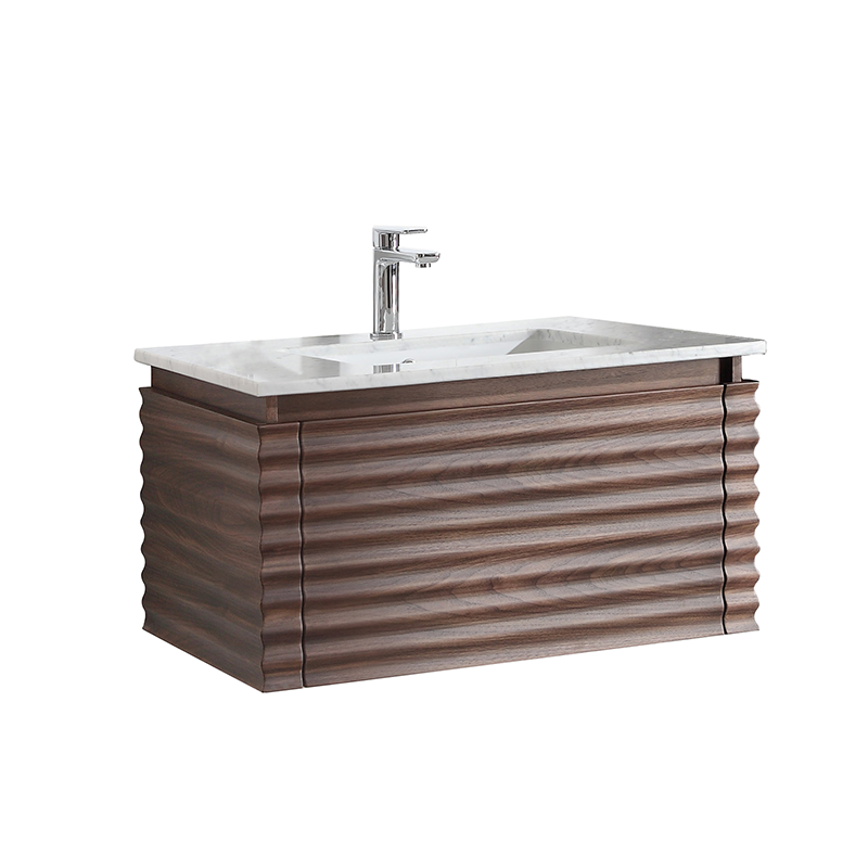 Parisi Loom 800 Wall Mounted Cabinet with Marble Top