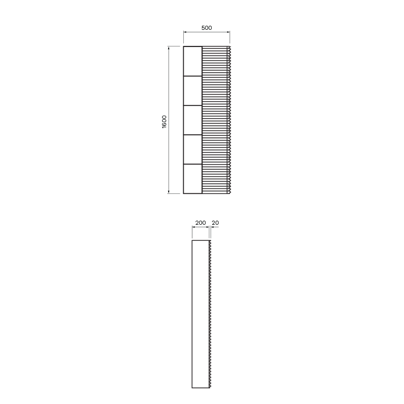 Parisi Loom Side Storage Unit
