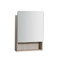 Parisi Lotus Ash Mirror Storage Cabinet 600