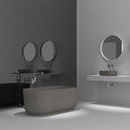 Studio Bagno Lust Freestanding Bath - Ash Grey
