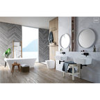 Studio Bagno Manhattan Wall Faced Pan w/ Oli 74 Mechanical In-wall Cistern