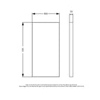 Studio Bagno Manhattan Rectangle Mirror