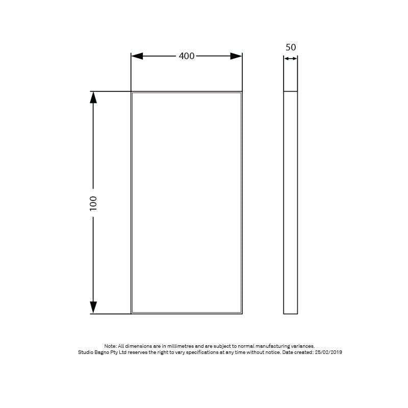 Studio Bagno Manhattan Rectangle Mirror