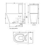 Studio Bagno Manhattan Rimless Bottom Inlet Suite