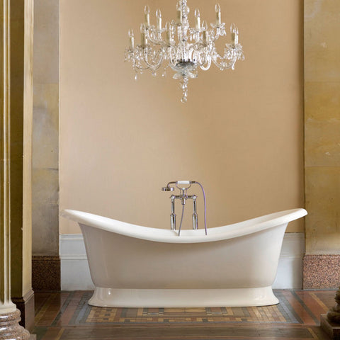 Victoria + Albert Marlborough 1900mm Freestanding Bath - Gloss White