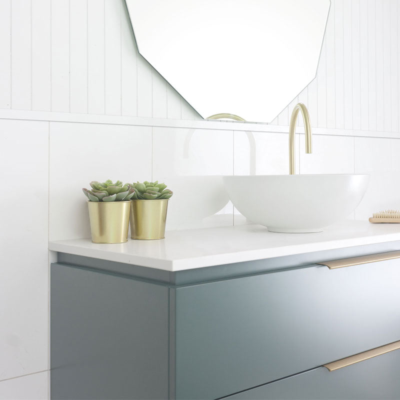 Marquis Riviera 8S Wall Hung Vanity - 1200mm Side View