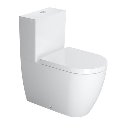 Duravit Me by Starck Back to Wall Toilet Suite - Rear Inlet