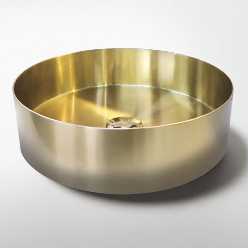 Studio Bagno Meteor Bench Basin - Brushed Brass