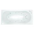 Decina Modena 1520mm Acrylic Santai Spa Bath - Gloss White - MO1510SAN10JW