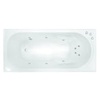 Decina Modena 1520mm Acrylic Santai Spa Bath - Gloss White - MO1510SAN10JW
