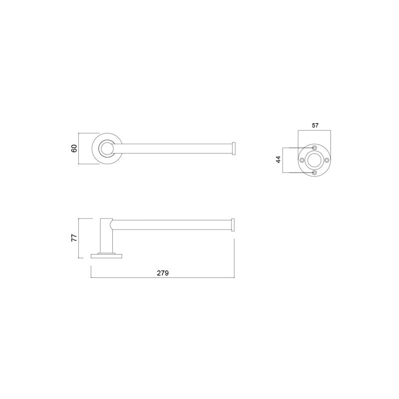 Master Rail Multi Purpose Holder Matt Black specifications