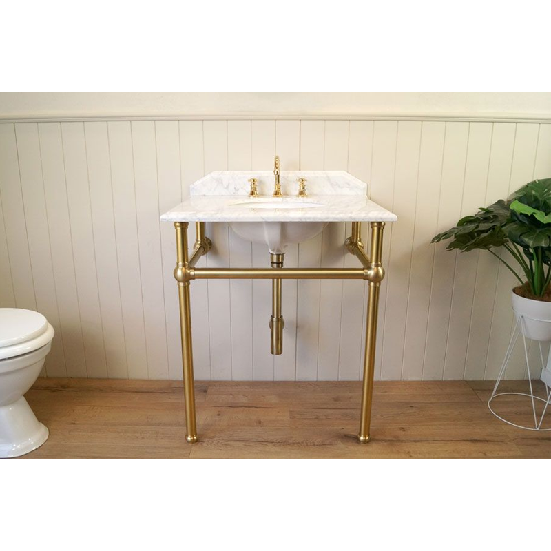 Turner Hastings Mayer Washstand 75x55 with Carrara Marble Top