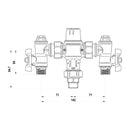 Gentec Flomix Thermostatic Mixing Valve - Health Approved Specification