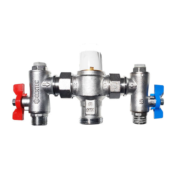 Gentec Flomix Thermostatic Mixing Valve - Health Approved