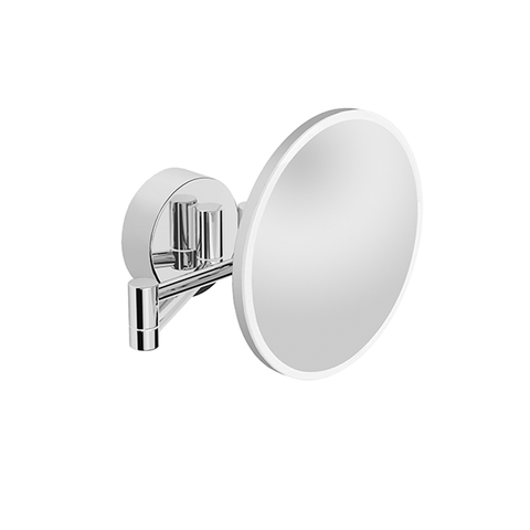 Parisi Tondo Round Magnifying Mirror with Light