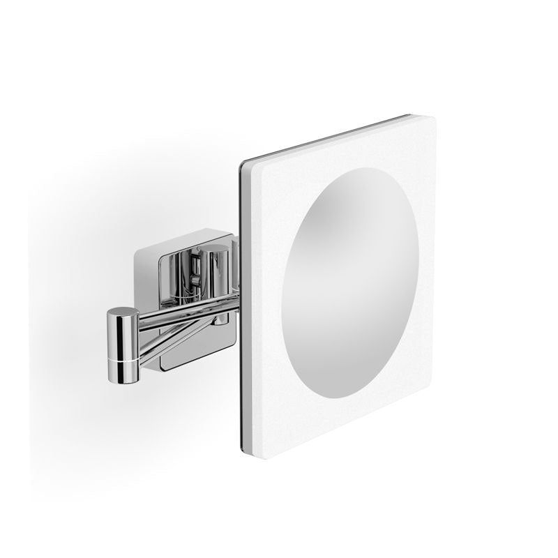 Parisi L'Hotel Square Magnifying Mirror with Light