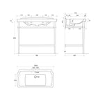 Studio Bagno Nova Console Spec