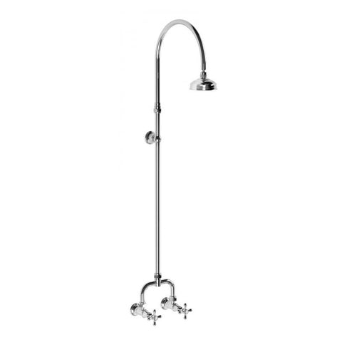 Phoenix Nostalgia Exposed Shower Set - Chrome
