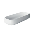 Studio Bagno Nur 80 Bench Basin - Gloss White - NUR80