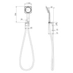 Phoenix Tapware NX ORLI with Hydrosense® Hand Shower Specification