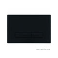 Studio Bagno Oli Glam Push Plate - Black Soft Touch