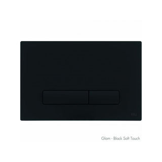 Studio Bagno Oli Glam Push Plate - Black Soft Touch