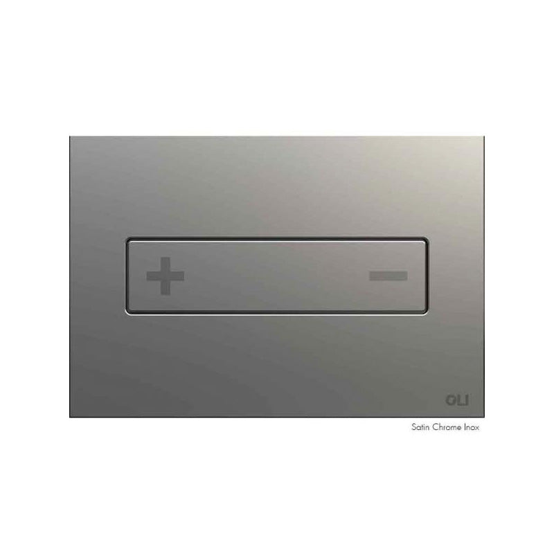 Studio Bagno Oli Oceania Push Plate - Satin Chrome