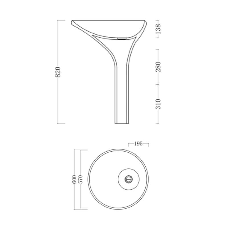 Gallaria Omeo Pedestal Basin