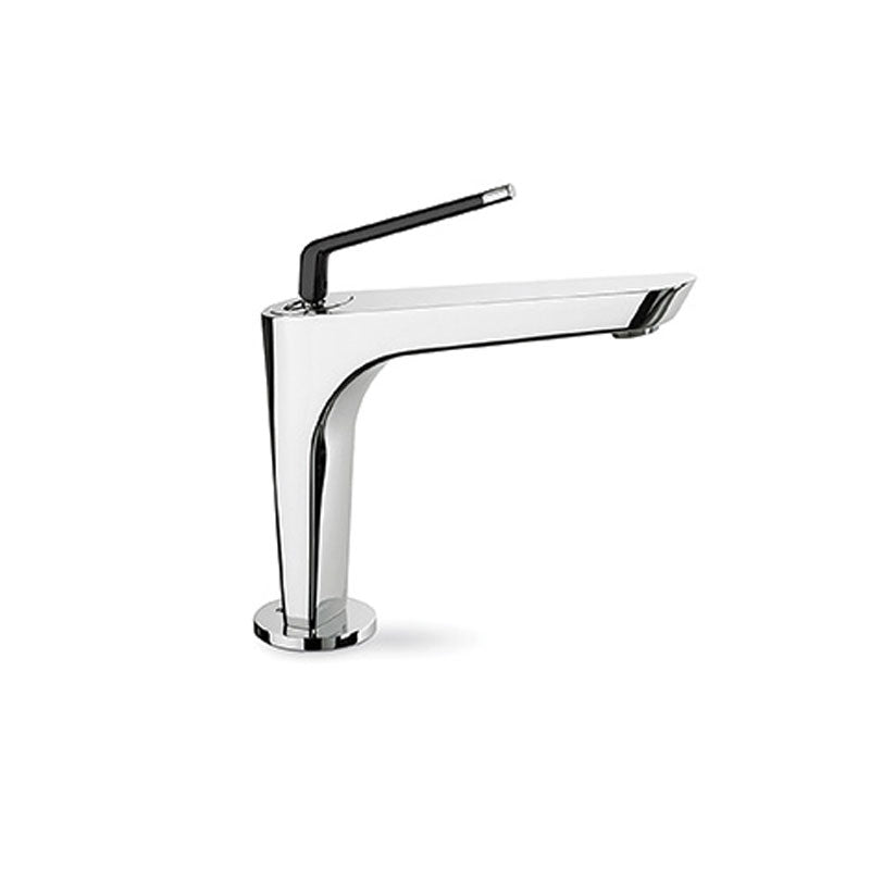 Parisi O'Rama Basin Mixer Chrome with Matt Black Handle