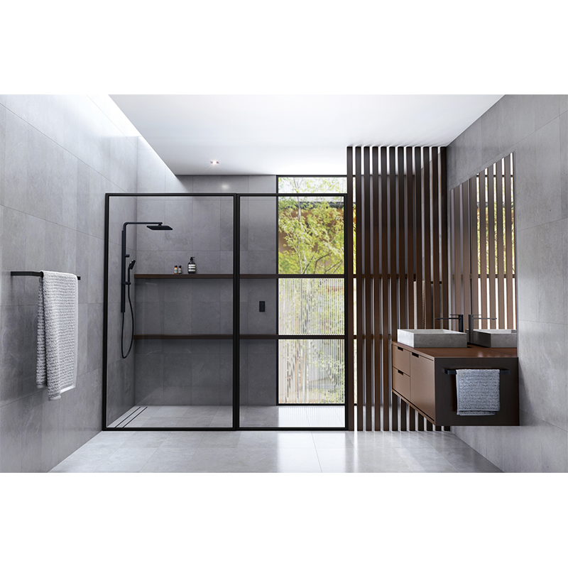 Phoenix NX ORLI with Hydrosense® Twin Shower - Matte Black