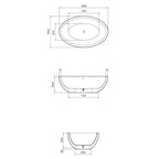 Ovo Freestanding Bath Spec