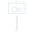 Parisi Tondo Push Panel - Specification