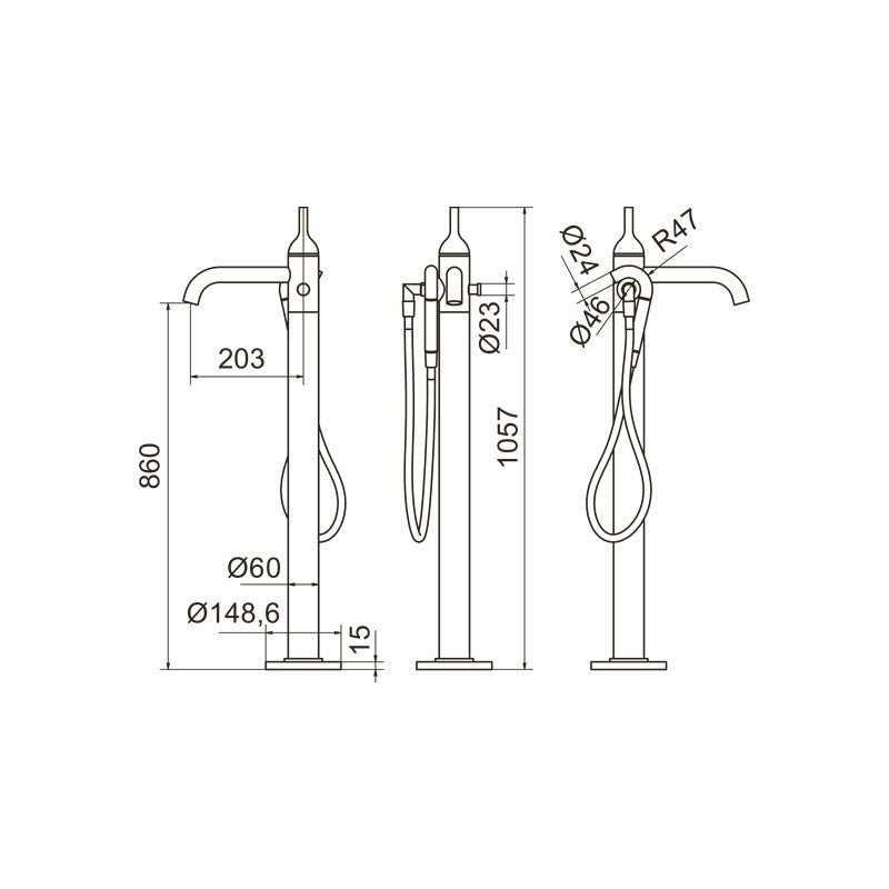 Paco Jaanson Batlo Basin Mixer Spec